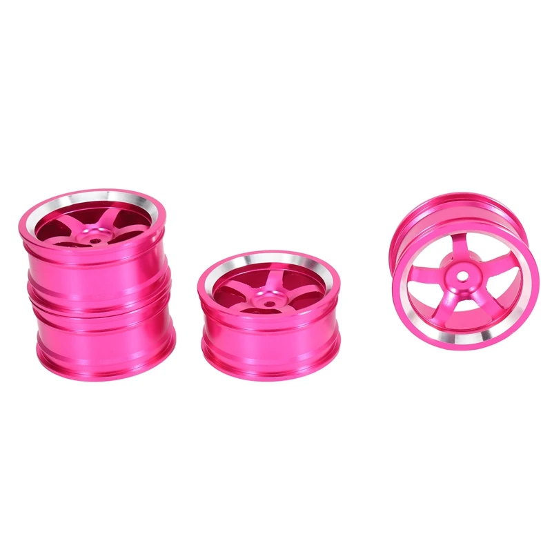 8 шт. алюминиевые колесные диски 52 мм для RC 1/10 On-Road Drift Traxxas HSP Tamiya HPI Kyosho Redcat SAKURA