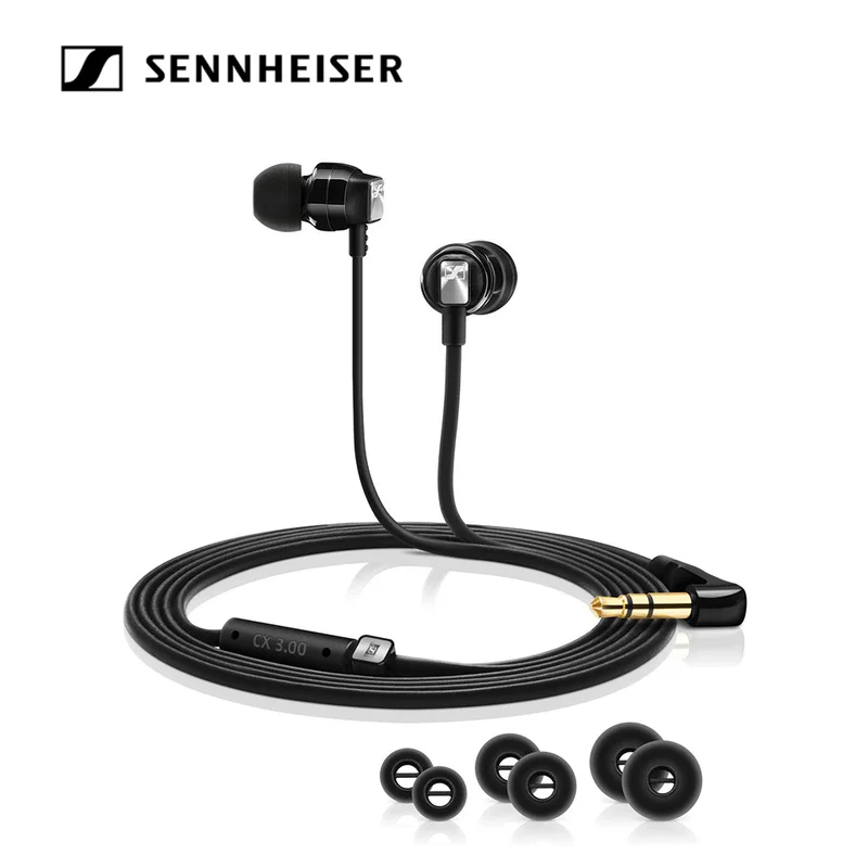 Наушники-вкладыши Sennheiser CX3.00 с глубокими басами 3 5 мм |