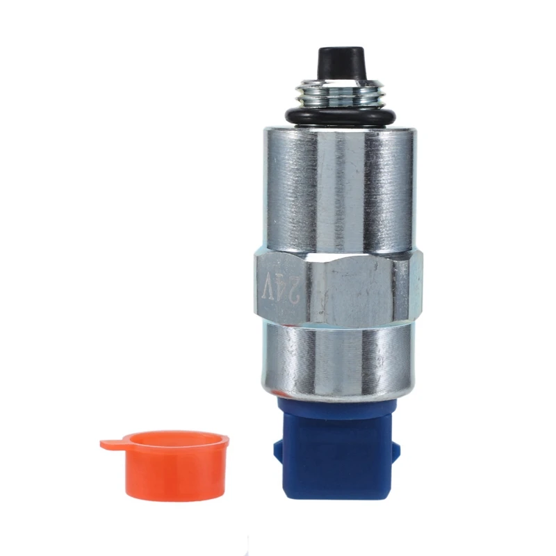 

2X24 В соленоид топливного насоса, соленоид отключения для впрыска двигателя Perkins 7185-900H 71630099 26420470