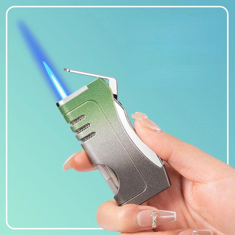 

New Gas Lighters Creative Side Press Ignition Gradient Color