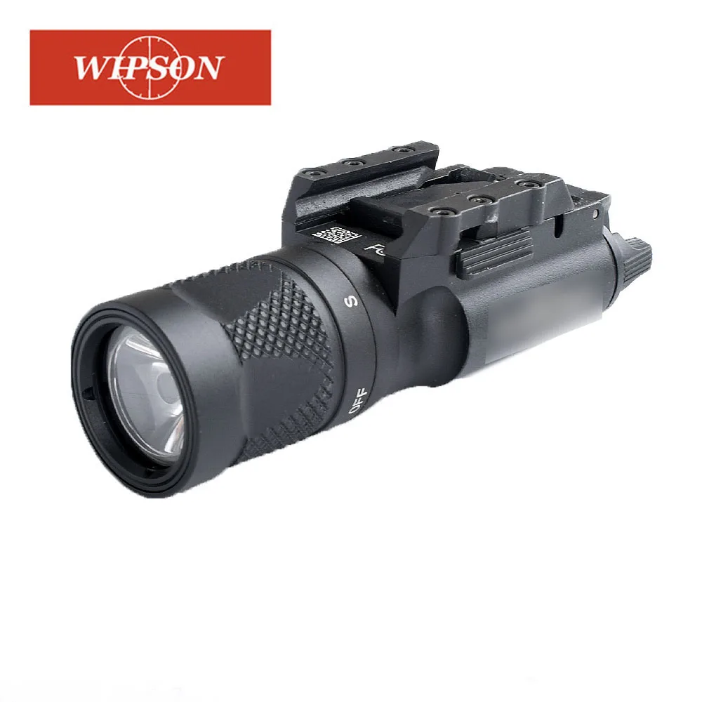 

X300 Series X300V IR Flashlight Tactical LED Night Vision Weapon Light Glock 17 18 18C Pistol Armas Fit 20mm Rail