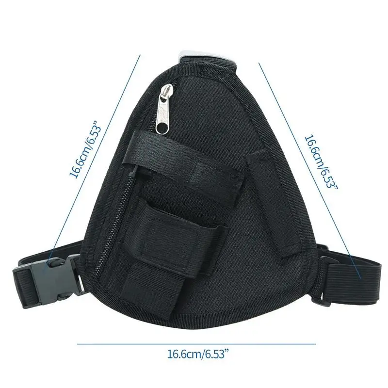 Сумка-портупея для радиоприемника регулируемая передняя сумка-кобура