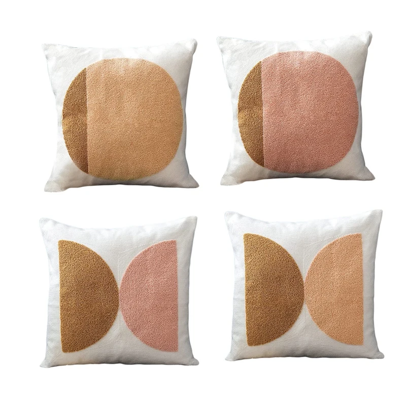 

Современная наволочка в стиле бохо, простой Текстурированный чехол для подушки, декоративная тканая наволочка для кровати, дивана