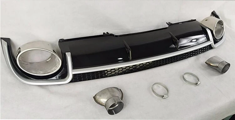 Рассеиватель RS4 подходит для audis A4 с настраиваемой линией выхлопных газов в стиле