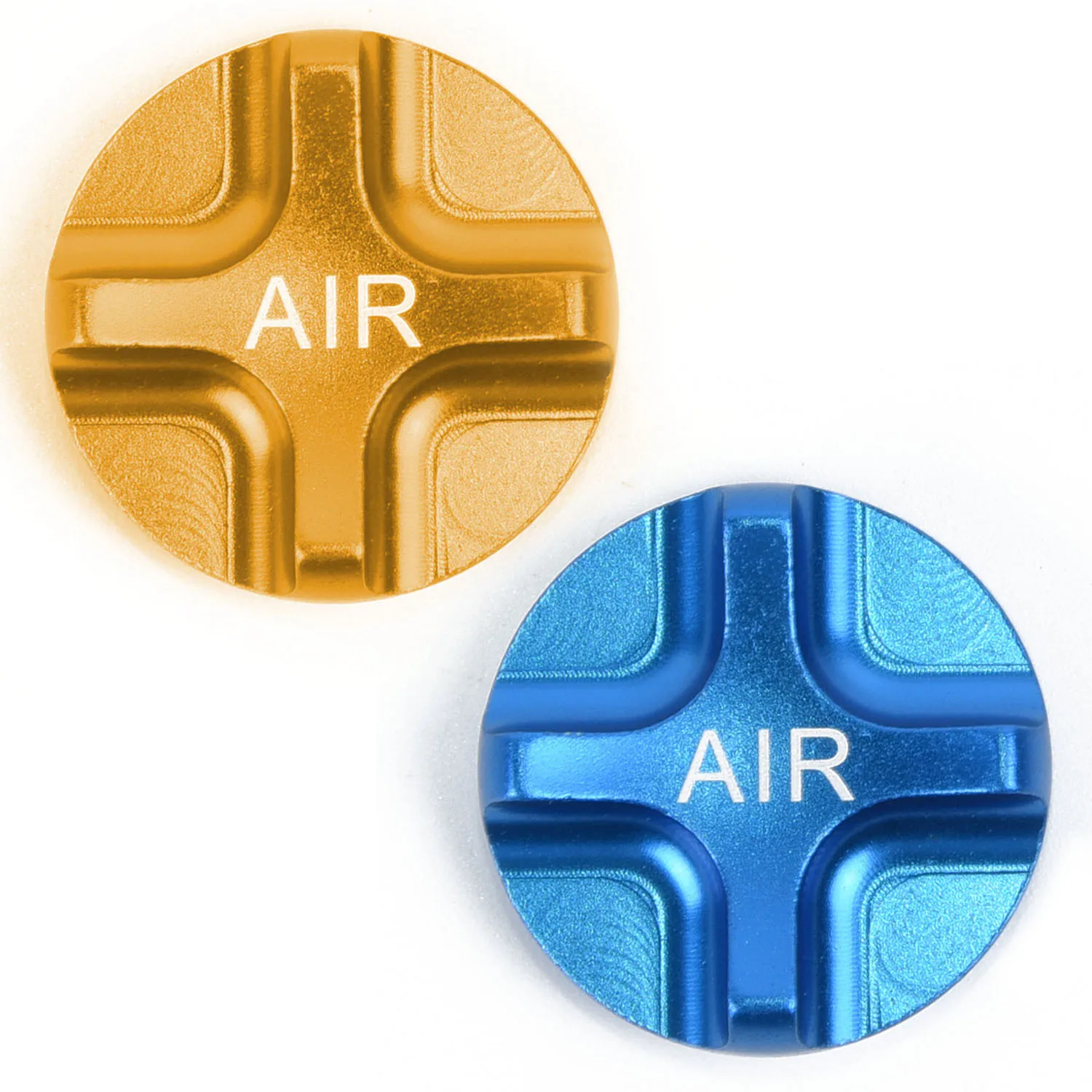 

MTB Bicycle Air Gas Valve Cover Bike Front Fork Cap Plug Aluminum Alloy Protective Shoulder Cover Dust Cap Bicycle Accessories