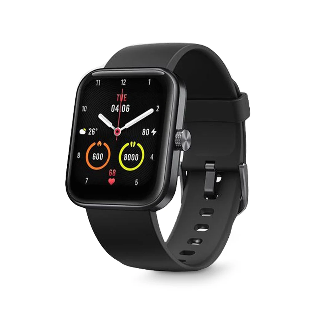 

Smart Watch Square Heart Rate Blood Oxygen 5ATM Waterproof Touch Screen Dynamic Dial Sleep Tracking Smartwatch Wristband