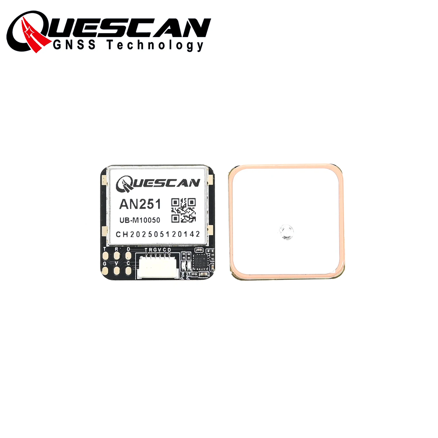 

QUESCAN AN251 UBX-M10050-KB u-blox M10 ГПС ГНСС модуль с компасом ГПС ГЛОНАСС Галилео Бэйдоу антенный приемник 115200 бит/с 20 Гц UBX NMEA протокол 25*25*6.9 мм