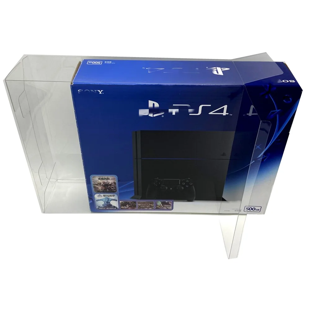 Коллекционная витрина для PS4 1200/Sony PlayStation 4 прозрачная коробка хранения игр TEP Shell
