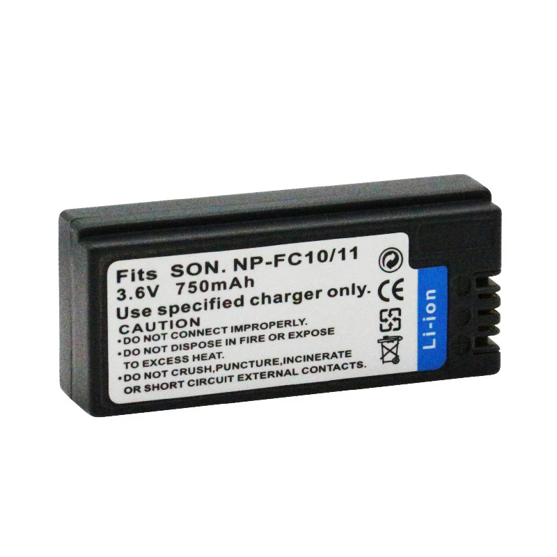 

NP-FC10/FC11 Аккумулятор для камеры Sony Cyber-shot DSC-F77 DSC-F77A DSC-FX77 DSC-P2 DSC-P3 DSC-P5