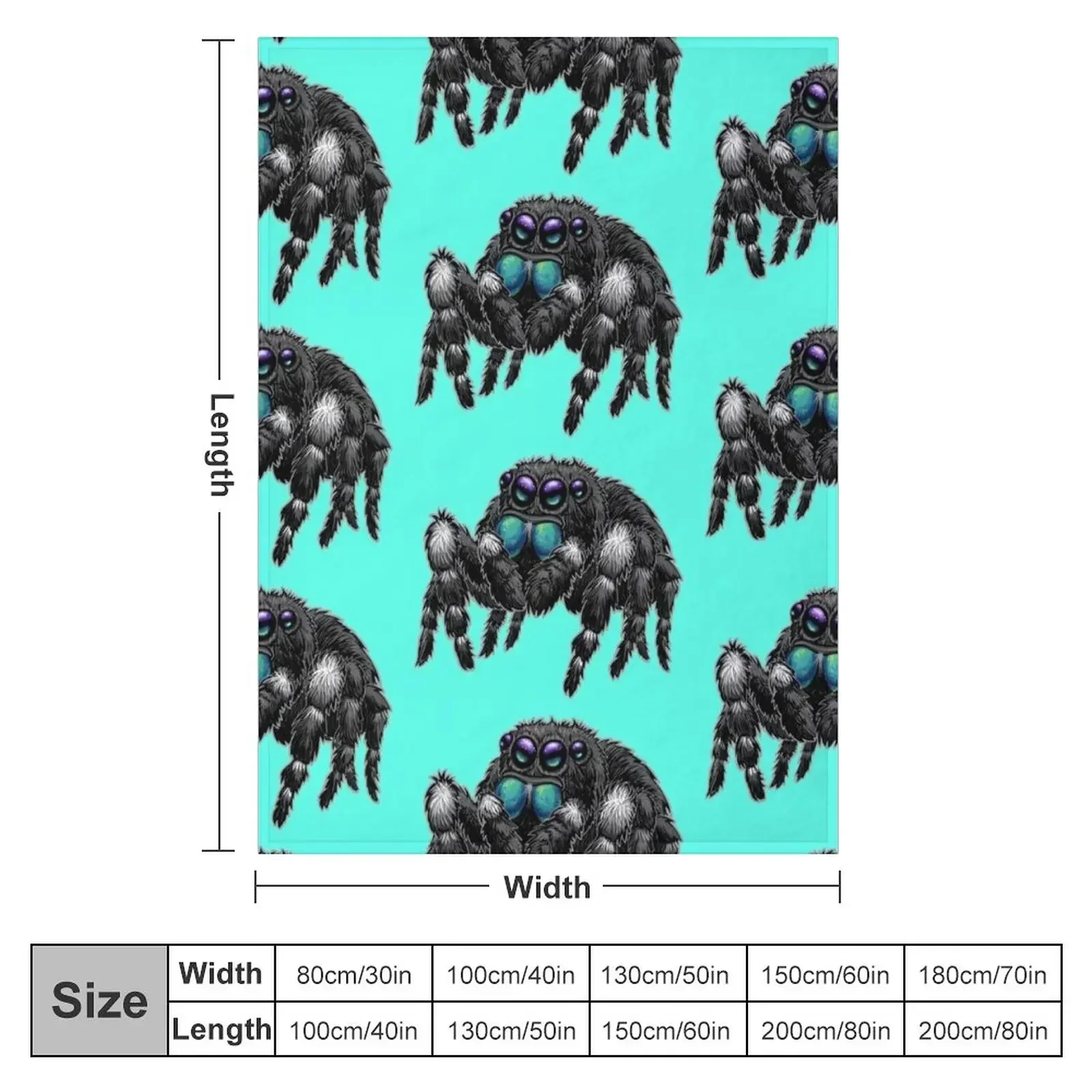 Одеяло для дивана Daring Jumping Spider Phidippus Audax тонкие винтажные красивые одеяла