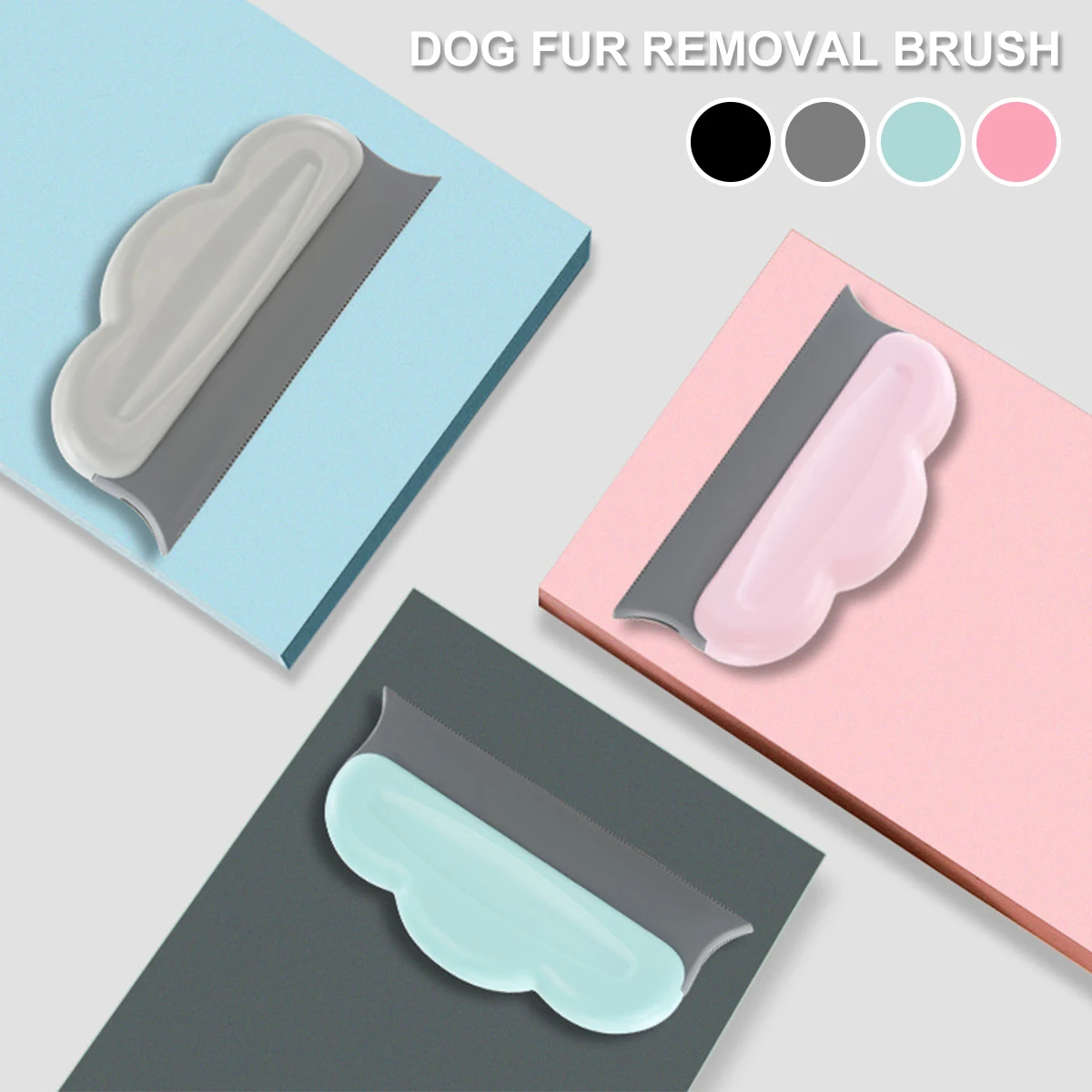 

Pet Hair Remover Pet Hair Cleaner Reusable Cat Dog Fur Remover Compact Portable Dog Hair Remover Clean Tool Plastic Hair Remover