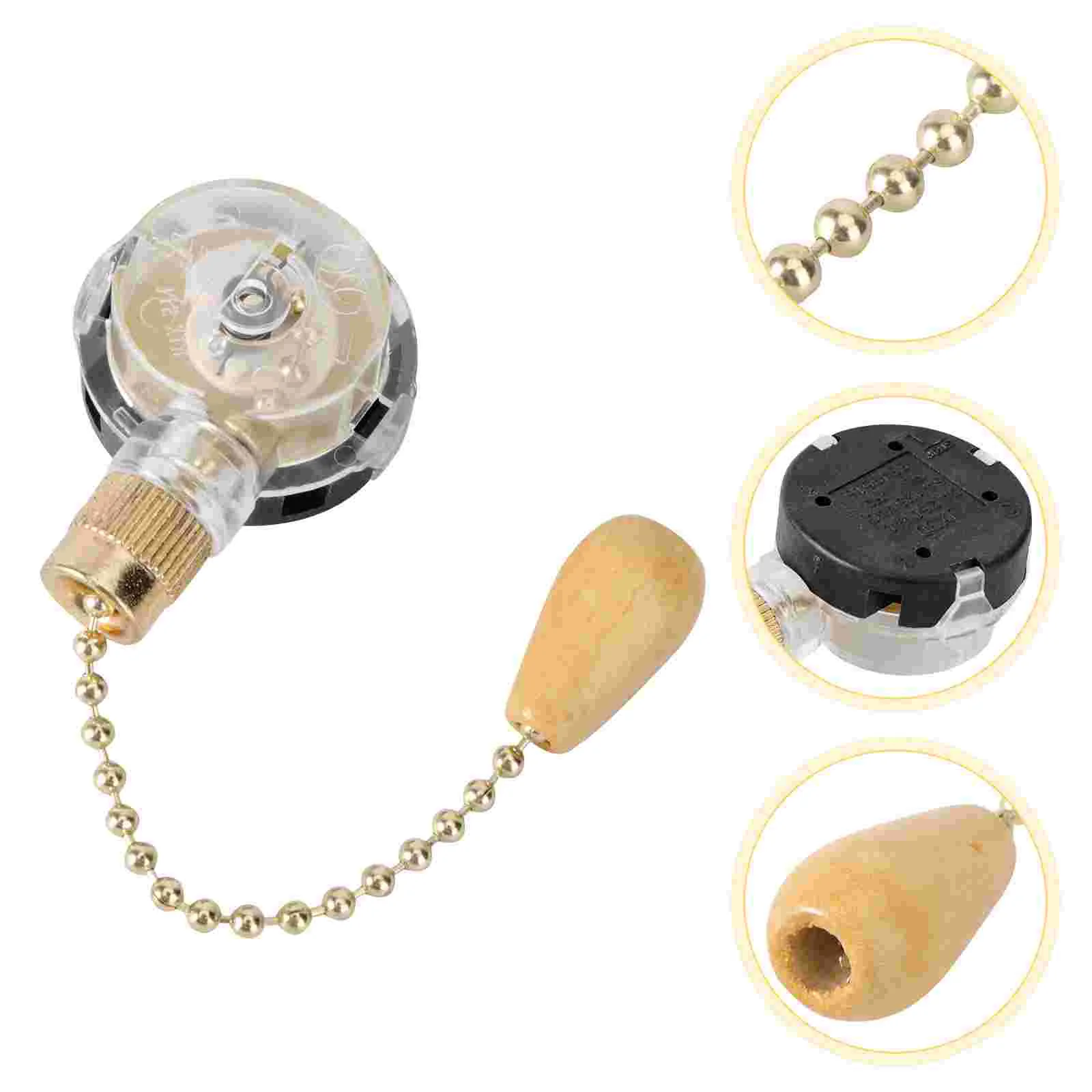 

3-скоростной потолочный вентилятор, аксессуары для лампы Zing, Замена шнура