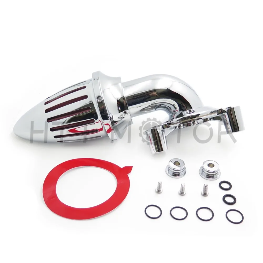 For Harley Davidson Xl Models Sportster 1991-2021 Bullet Air Cleaner Kits Chrome Aftermarket Free Shipping Motorcycle Parts