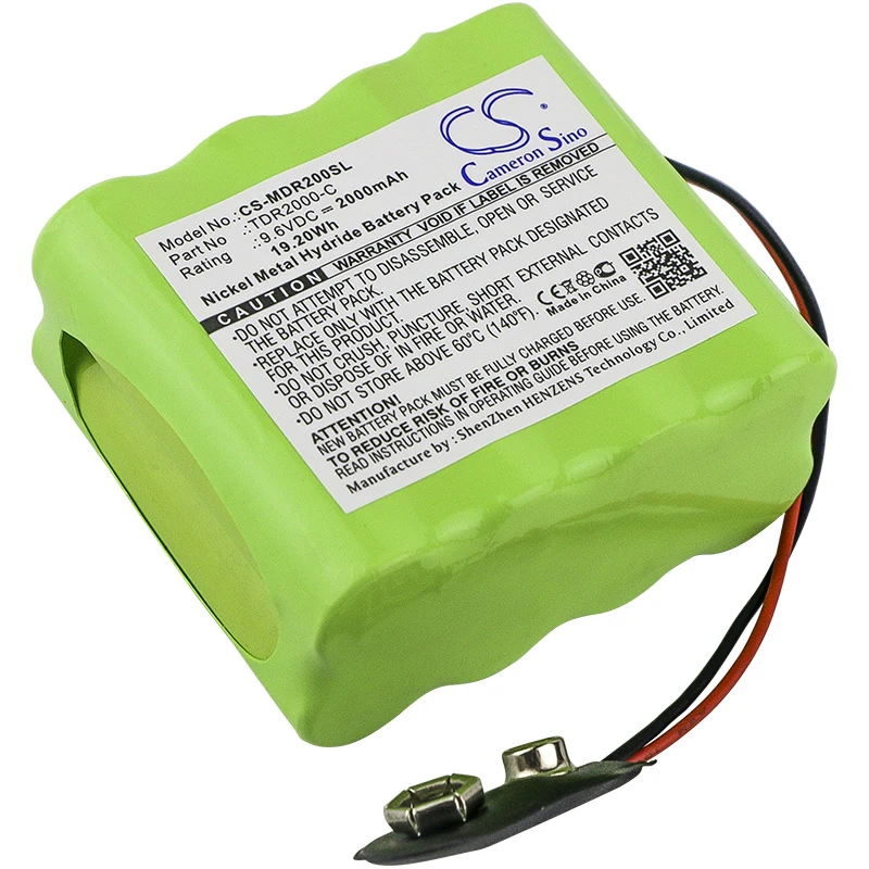 

CS 2000mAh / 19.20Wh battery for Megger TDR2000/2R echometer, Time Domain reflectometer Megg TDR2000-C