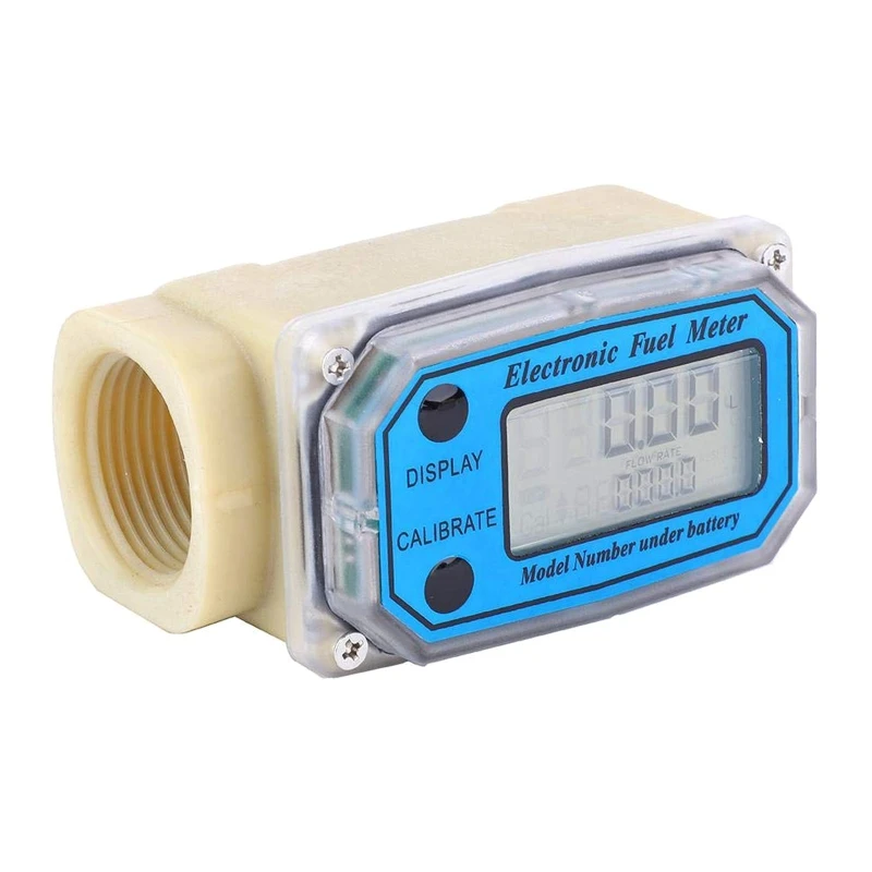 

Turbine Digital Oil Fuel Flow Meter Stainless Steel Mini Digital Turbine Flowmeter Die sel Fuel Flow Meter for Industry 85WC