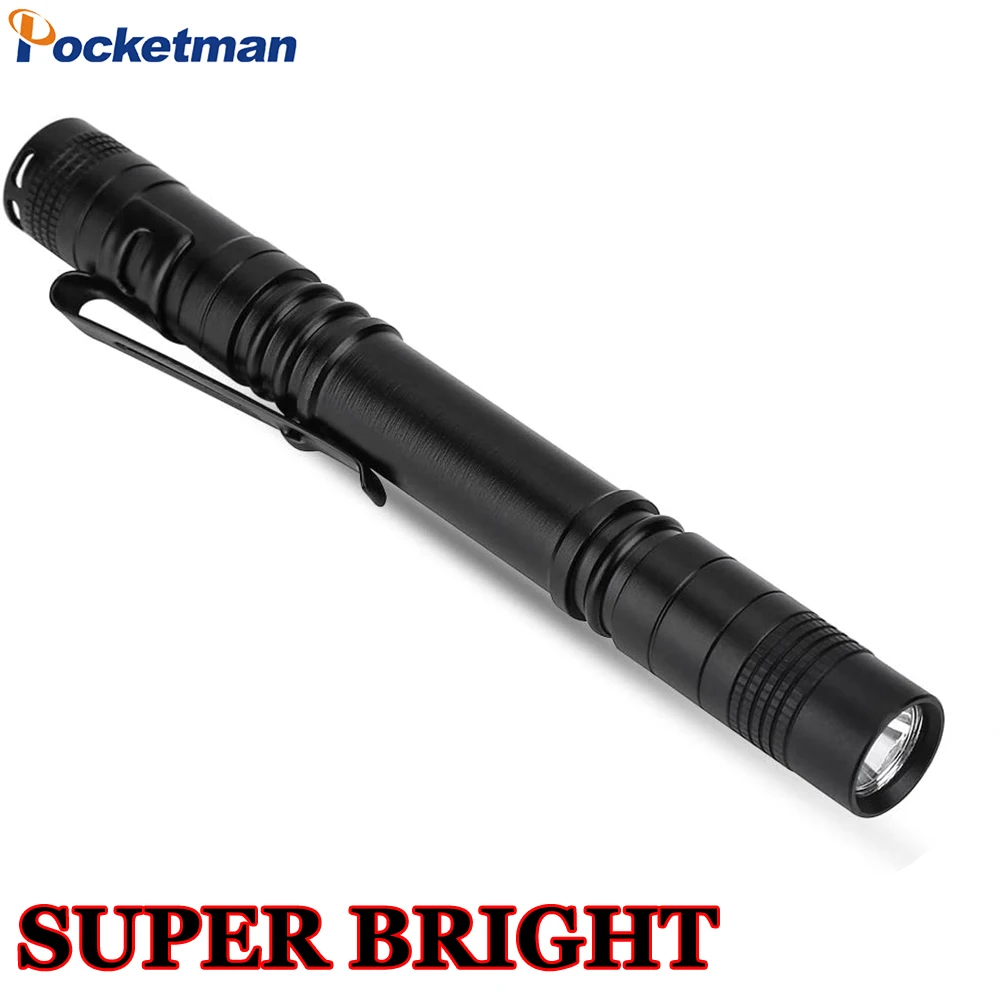 

8000LM Portable LED Flashlight Mini Flashlights Pen Light Waterproof Torch Pocket Flashlights Small Torches Emergency Light