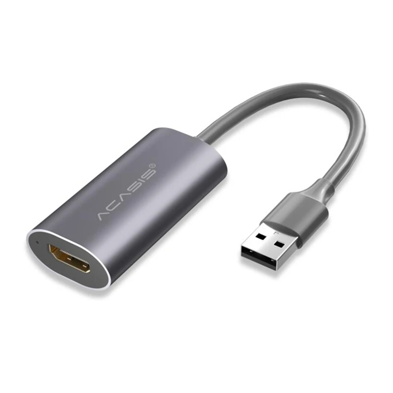 

Карта видеозахвата Acasis HDMI HD, 1080P, USB 2,0