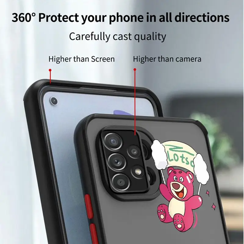 Чехол для телефона Samsung Galaxy A33 A24 A13 A52 A53 A70 A73 A22 A12 A42 Защитный чехол Funda Disney Winnie Pooh Tigger