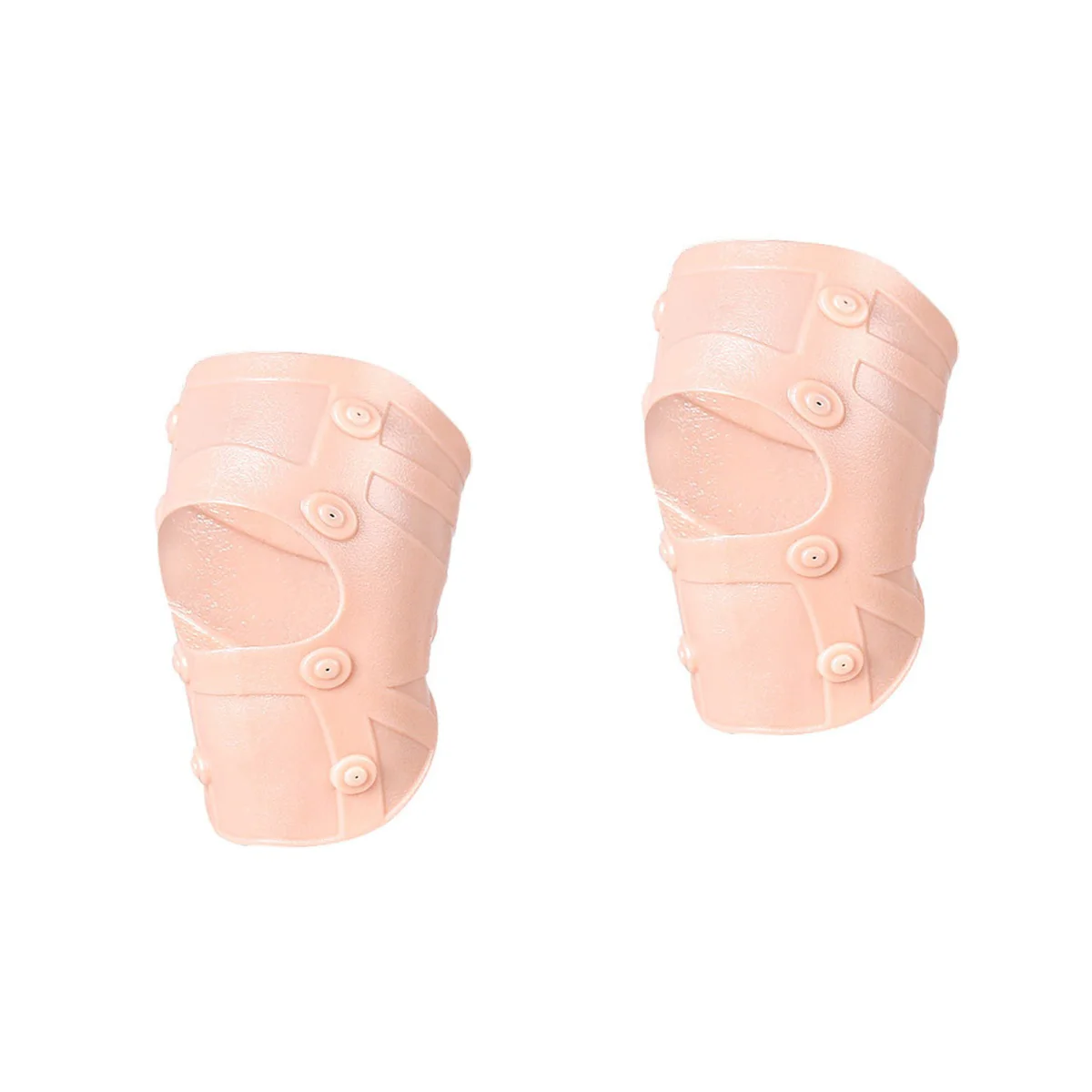 

2 pcs Practical Compression Knee Strap Magnet Sports Knee Pad Knee Protector (Ivory)