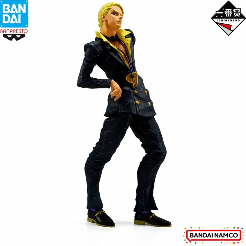 Фото В наличии: Оригинальная фигурка Bandai Ichiban Kuji Jojo S Bizarre Adventure Prosciutto, новая, в коробке, аниме-модель. №1