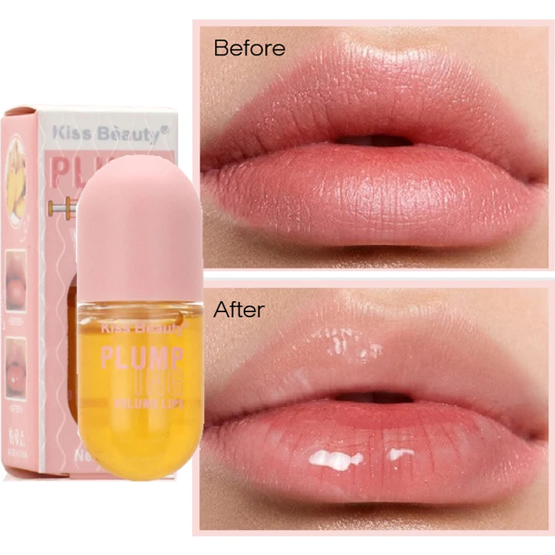 

Lip Plumping Serum Oil Increase Lip Elasticity Instant Volumising Essence Reduce Fine Lines Repair Moisturizing Nourishing Care