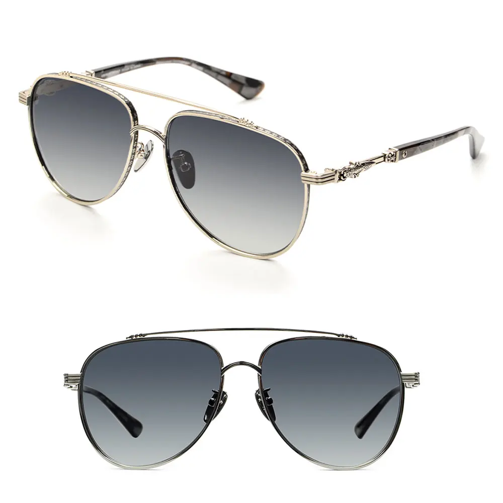 

Sunglasses Man Polarized Eyewear Luxury Brand Pilot Metal Vintage Alloy Car Driving Glasses Blue Light Filter Glasses UV400