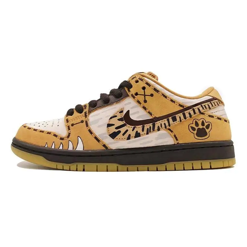 【Настроить】Nike Dunk SB Обувь для скейтбординга Кроссовки унисекс BQ6817-204