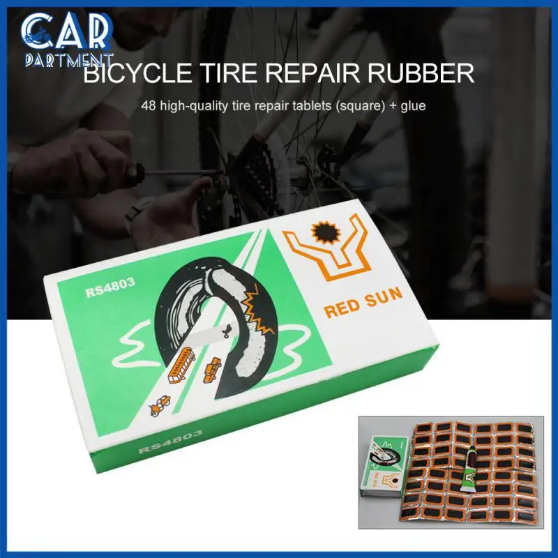 

Tire Patch Rubber Bike Tyre Inner Tube Puncture Repair Tool Bicycle Flat Tire Repair Kit Tire Repair Glue Car Repair Tools