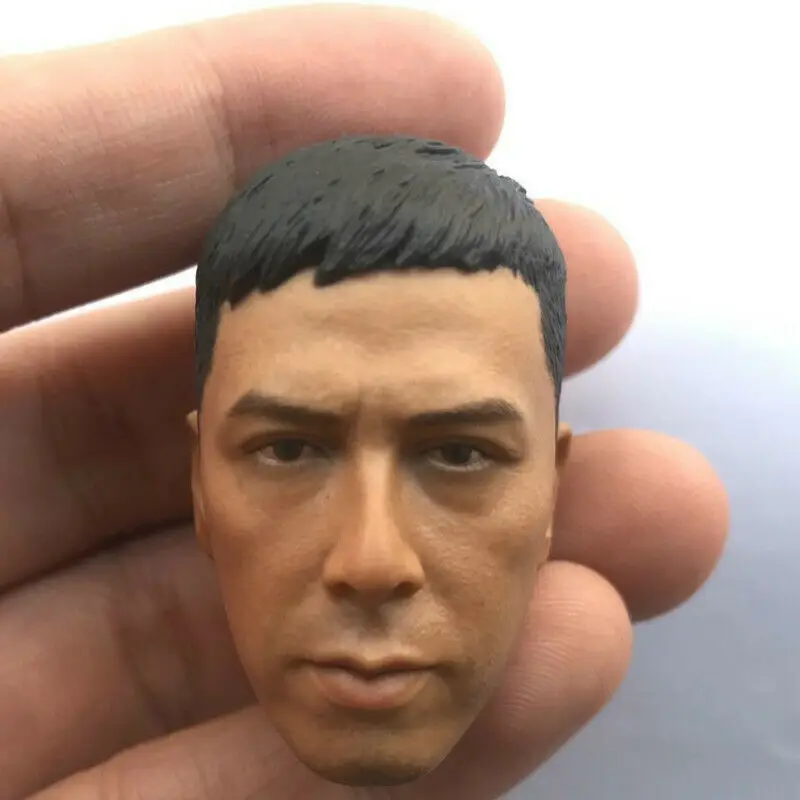 

Custom 1/6 Scale Ip Man4 Old Donnie Yen Head Sculpt Wing Chun Kungfu for 12in Ph Body
