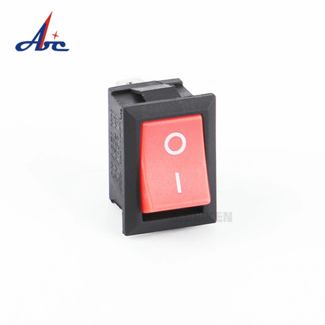 

10 шт. KDC1 кулисный переключатель ВКЛ-ВЫКЛ с функцией фиксации тумблер с 2-контактным разъемом 3A250V/6A125V кулисный тумблер