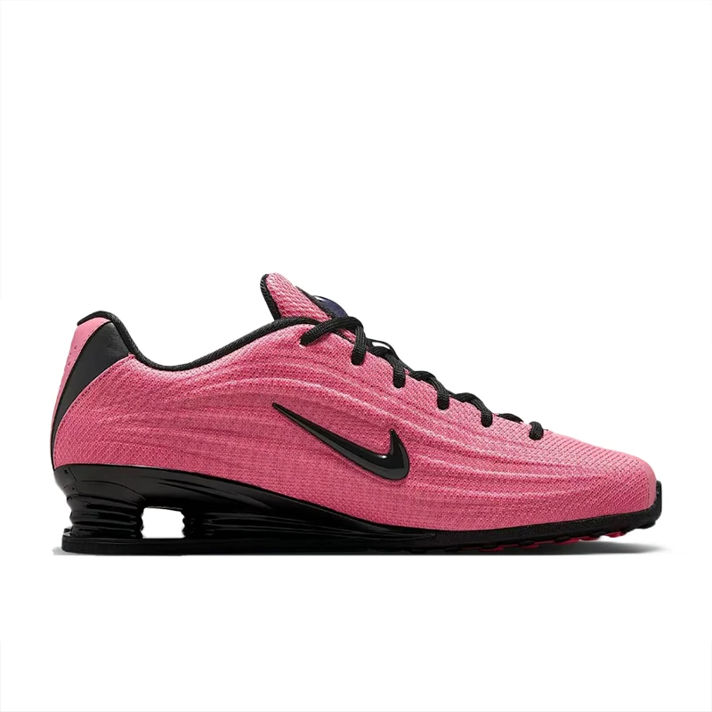 Фото Кроссовки Nike SHOX Z Classic: модные, прочные, легкие и удобные повседневные кроссовки с низким верхом для женщин - розовые HQ7540-601 №3