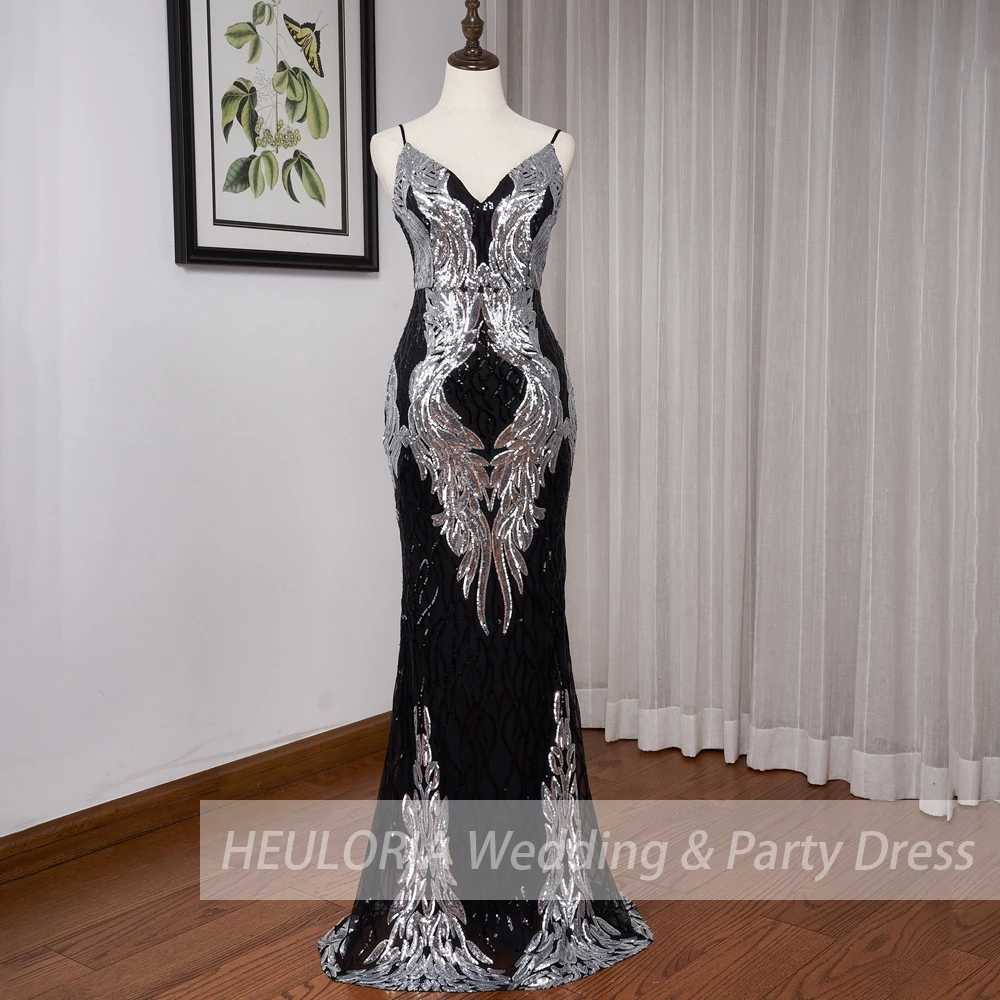 

Длинное вечернее платье для выпускного вечера, блестящее вечернее платье с одним открытым плечом, бусинами, блестками и юбкой-годе для свад...