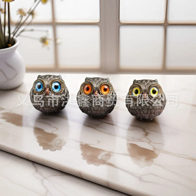 Подвеска сова полимерная