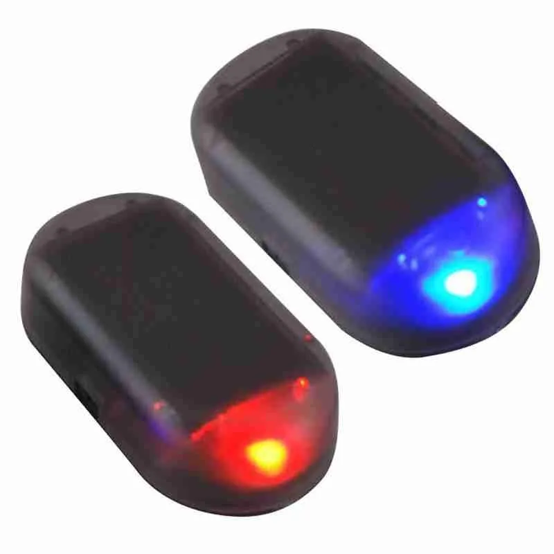 

Universal Strobe Signal Security System Flash Warning LED Light Alarm Lamp Car Solar Power Simulation Fake Anti-theft Caution