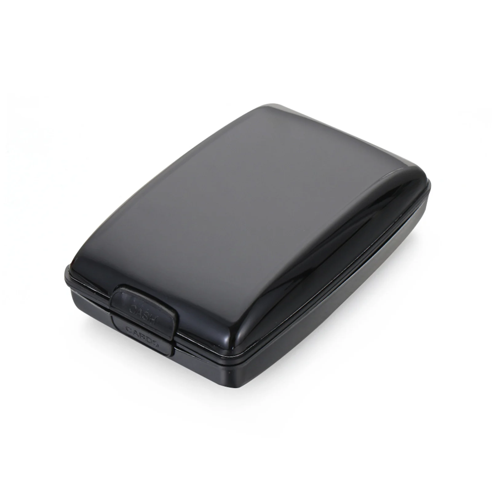 

1pc Wallet Clip Security Technology Anti-Theft Aluminum Alloy Bank Card Wallet Large Capacity Storage Case For Credit Cards Cash