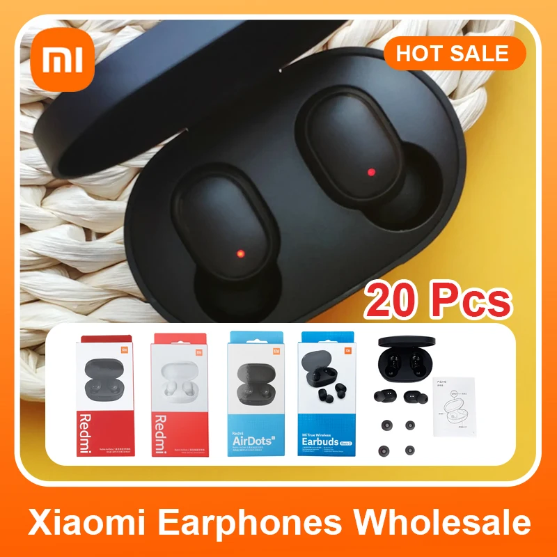 

20 шт., беспроводные наушники Xiaomi Redmi AirDots 2