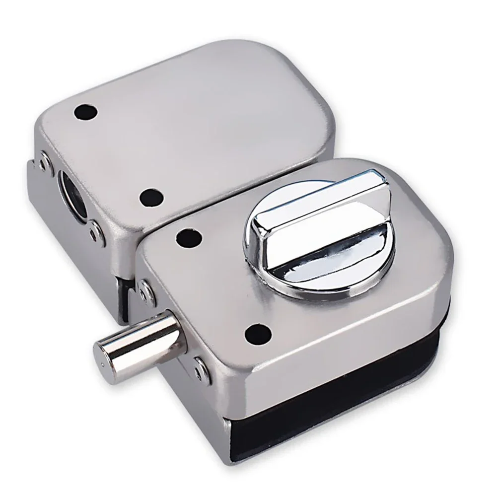 Замок для стеклянной двери Магазин Стеклянный замок Push-pull Двойной дверной