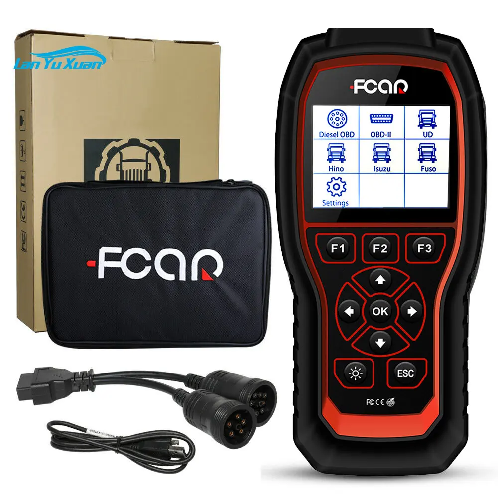 

FCAR HDS 300 universal auto diagnostic scanner code reader for cars and trucks full system diagnosis free update truck scanner