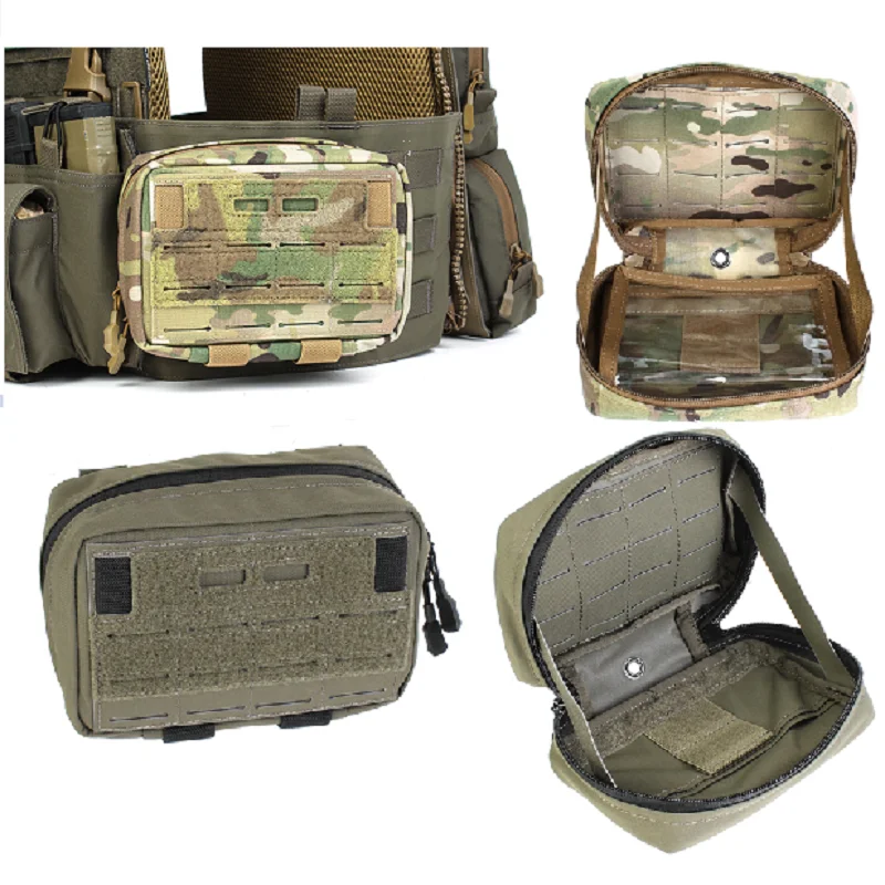 

Outdoor Sports Military Training Commander Tactical EDC Sundry Bag Laser Composite MOLLE Multipurpose Map Package