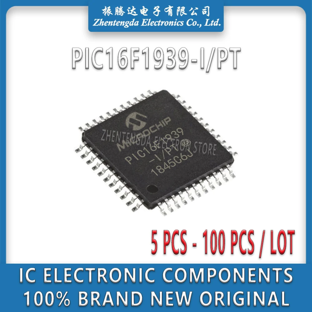 

PIC16F1939-I/PT PIC16F1939-I PIC16F1939 PIC16F PIC16 PIC IC MCU Chip TQFP-44