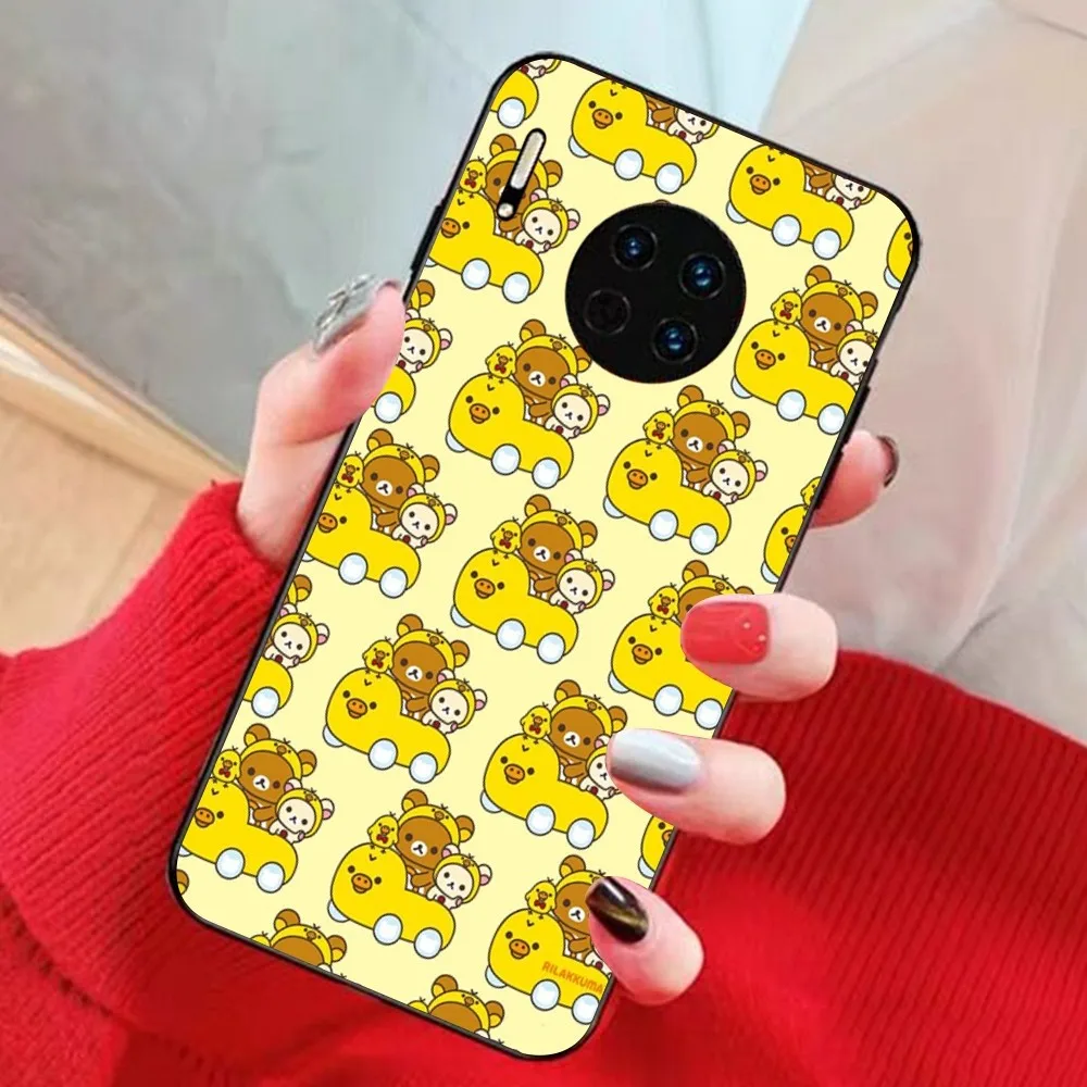 R-Rilak-kuma Cute Phone Case For Huawei Mate 10 20 30 40 50 lite pro Nova 3 3i 5 6 SE 7 7SE