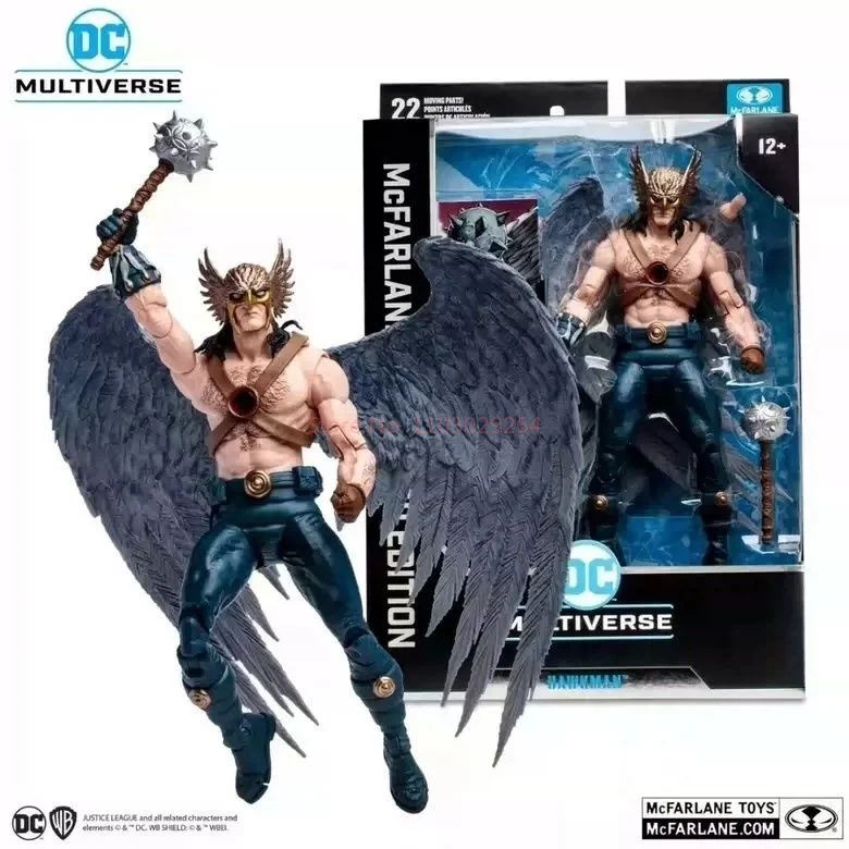 Mcfarlane DC аниме фигурку игрушки Multiverse Hawkman статуя фигурка Коллекционная модель