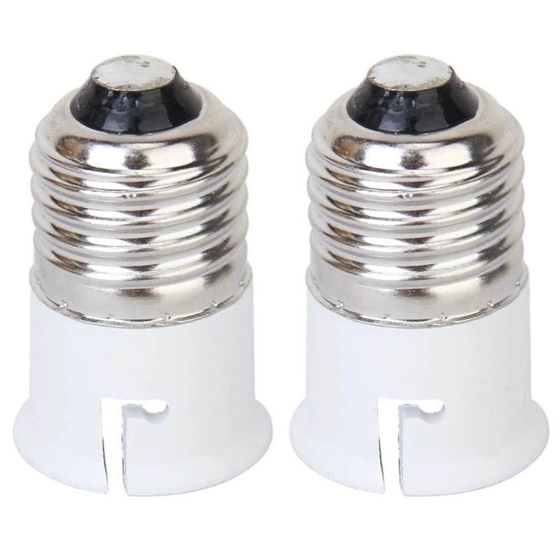 

2X Light Bulb Lamp Screw Socket Converter Adapter Holder