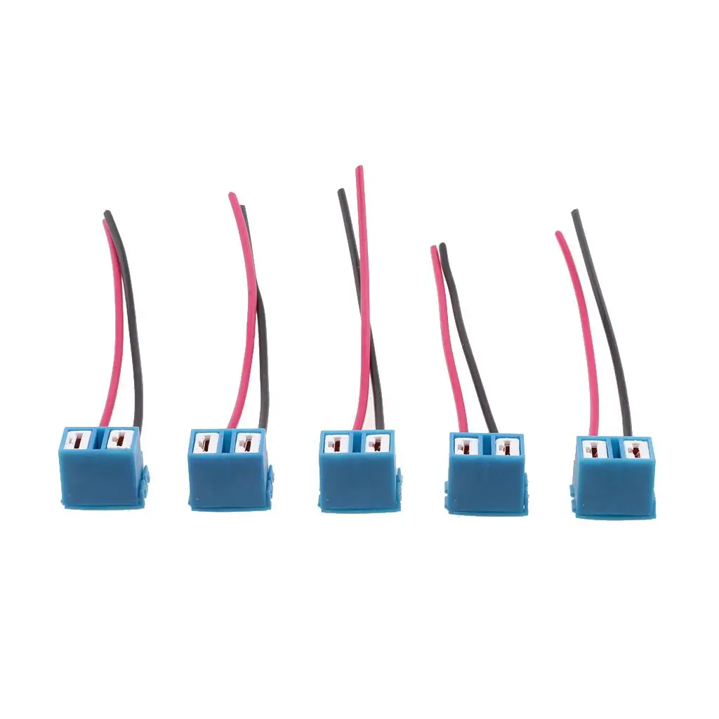 

Baoblaze 5 штук Автомобильная фара противотуманная фара жгут проводов Соединительный разъем