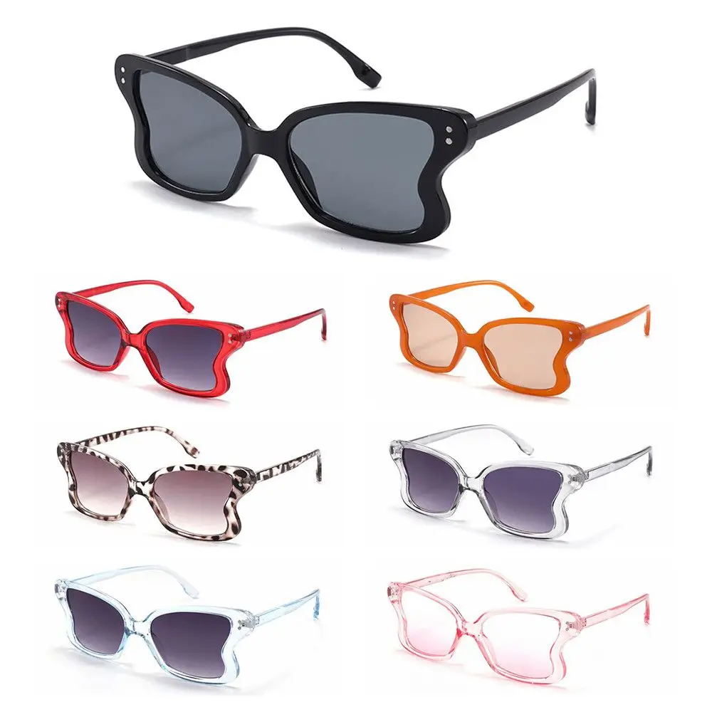 

Summer UV Protection Glasses Beach Sun Glasses Oversized Frame Butterfly Shape Women Sunglasses