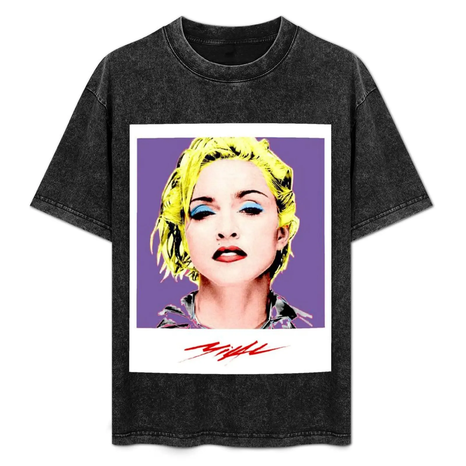 Футболка PURPLE POP-Мадонна фанатское искусство забавные подарки футболки с рисунком