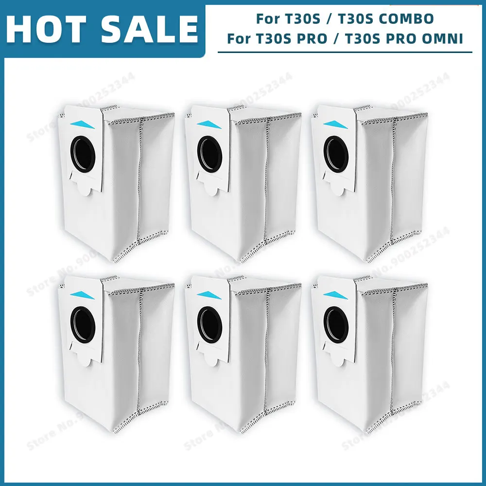 

Запчасти для ( ECOVACS DEBOT T30S / T30S PRO / T30S PRO OMNI / T30S COMBO ), основная боковая щетка, фильтр, Швабра, тканевый мешок для пыли, расходные материалы