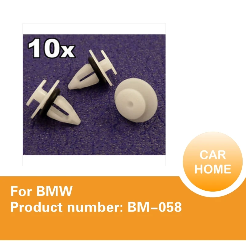 

10x для BMW X6 E71 E72 пластиковые зажимы для боковой юбки, молдинги для качающейся крышки