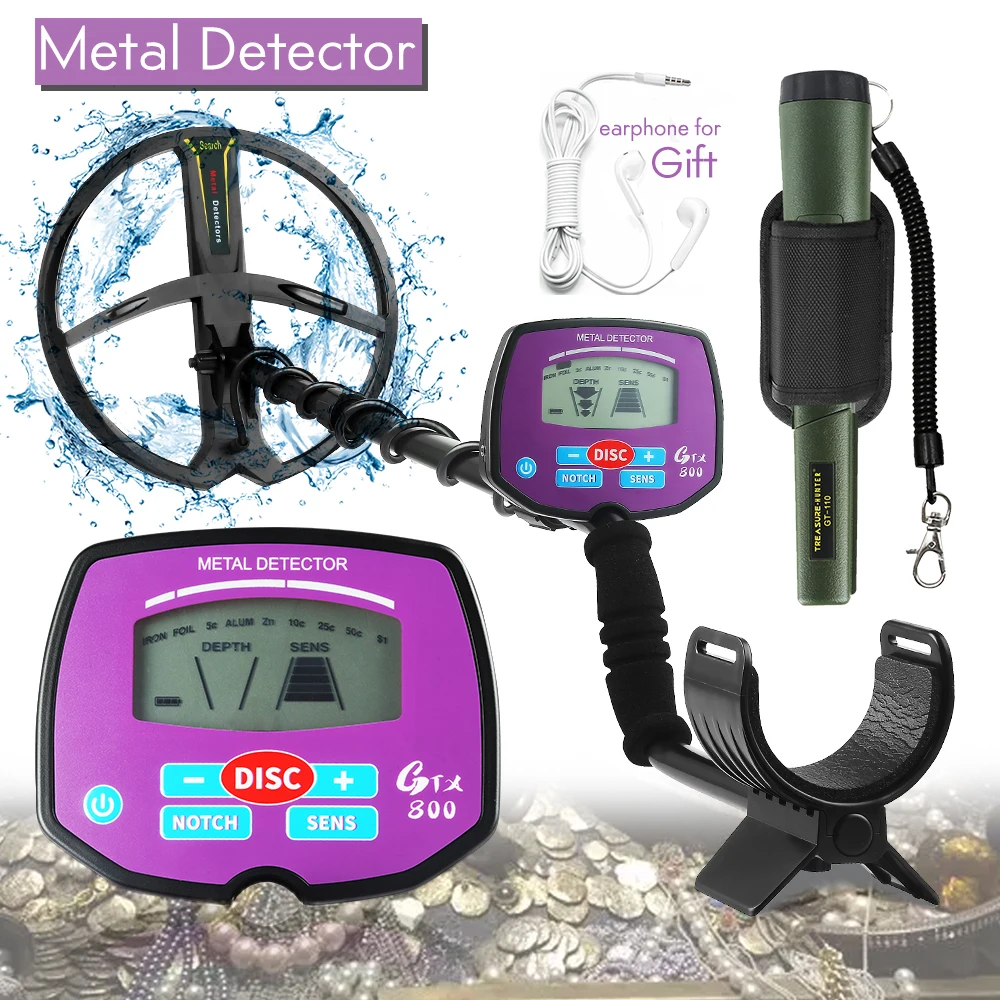 

2022 1.5M Underground Metal Detector High Sensitivity Adjustable Tracker Pinpointing Gold Iron Detector De Metales for Treasure