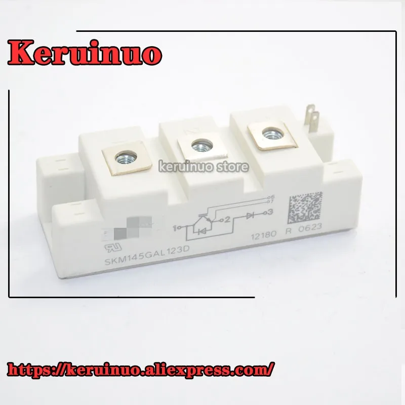Новый модуль бтиз SKM145GAL123D, 145A-1200V, оригинал, в наличии
